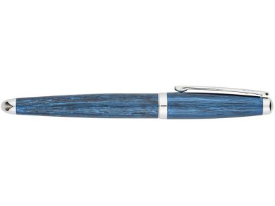 Ручка перьевая Pierre Cardin MAJESTIC с колпачком на резьбе, синий/черный/серебро — 417563_2, изображение 5