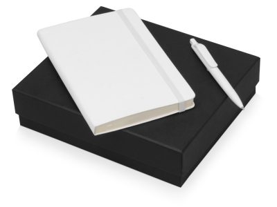Подарочный набор Moleskine Sherlock с блокнотом А5 и ручкой, белый — 700369.01_2, изображение 2