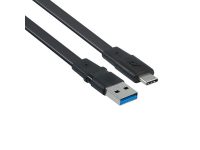 Кабель USB Type C 3.0 – Type A 1.2м BK12, черный — 94087_2, изображение 2
