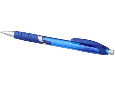 Шариковая ручка с резиновой накладкой Turbo, синий — 10736200_2, изображение 3