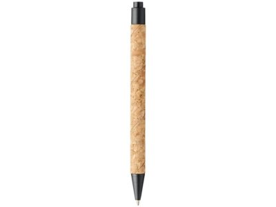 Шариковая ручка Midar из пробки и пшеничной соломы, черный — 10738500_2, изображение 2