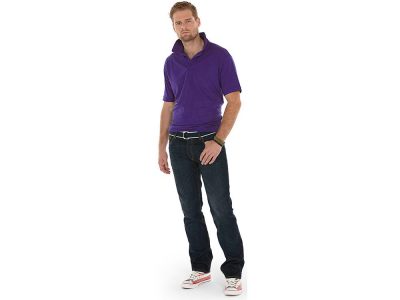Рубашка поло Boston мужская, фиолетовый, изображение 2