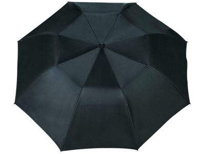 Зонт Blue skies 21 двухсекционный полуавтомат, черный, изображение 6
