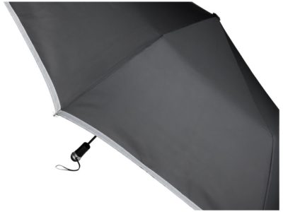 Автоматический зонт 27 со светодиодами, черный, изображение 6