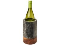 Охладитель для вина Harlow из мрамора и древесины, дерево,серый, изображение 1