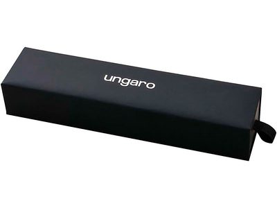 Ручка шариковая Ungaro модель Ornato в футляре, черный/пятнистый, изображение 2