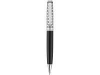 Ручка шариковая Бельведер, черный/серебристый, изображение 3