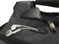 Рюкзак Proton для ноутбука 17, удобный для прохождения досмотра, серый, изображение 5