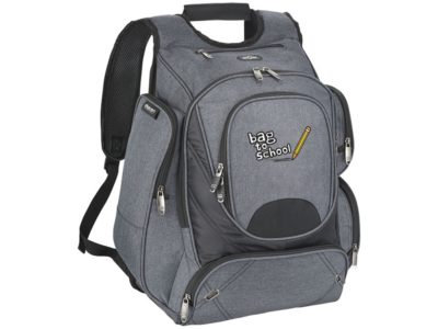 Рюкзак Proton для ноутбука 17, удобный для прохождения досмотра, серый, изображение 10