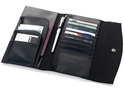 Бумажник дорожный Deauville от Balmain, черный, изображение 2