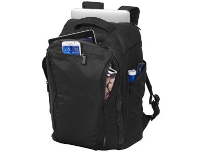 Рюкзак для компьютера 15.6 Deluxe, черный, изображение 3