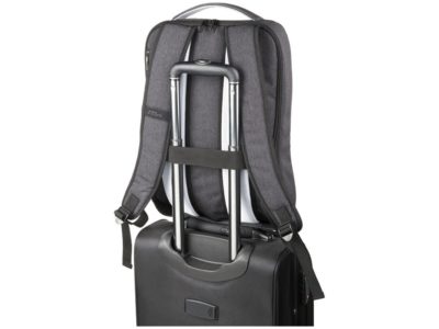 Изящный компьютерный рюкзак с противоударной защитой Zoom 15, темно-серый, изображение 4