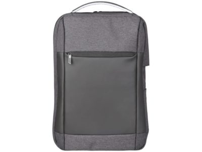 Изящный компьютерный рюкзак с противоударной защитой Zoom 15, темно-серый, изображение 5