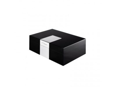 Коробка для сигар Ligne2. S.T.Dupont, черный/серебристый, изображение 1