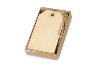 Набор деревянных ярлыков 9,3*5,5 см, 6шт, изображение 4