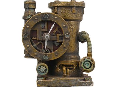Часы-карандашница, бронзовый, изображение 3