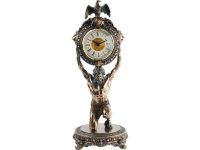 Интерьерные часы Мировое время, бронзовый, изображение 1