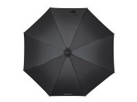 Зонт-трость полуавтомат. Baldinini, черный, изображение 1