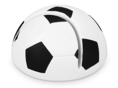 Подставка для визиток Футбол, белый/черный, изображение 1
