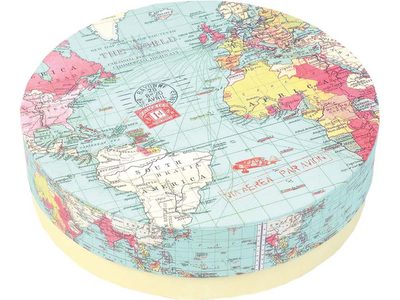 Набор из 4-х тарелок Карта мира, изображение 2