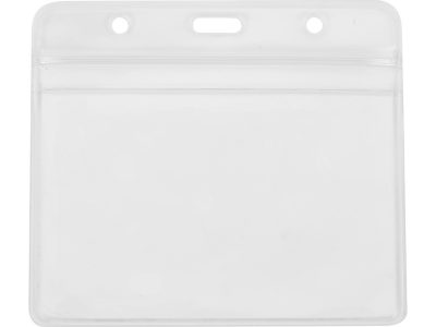 Бейдж Crystal Flat 115*101 мм (внут.размер  98*68 мм), прозрачный, изображение 2