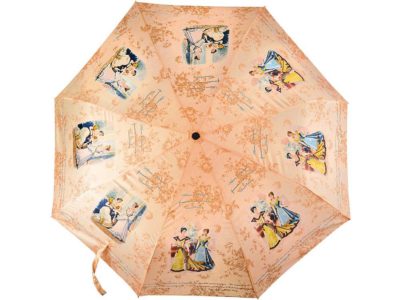 Зонт складной полуавтомат Бомонд, бежевый, изображение 1