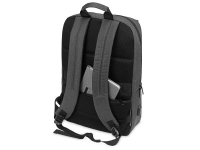 Рюкзак с отделением для ноутбука District, темно-серый, изображение 3