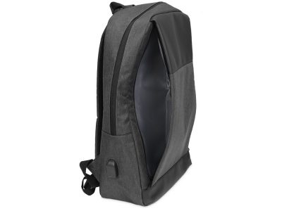 Рюкзак с отделением для ноутбука District, темно-серый, изображение 6