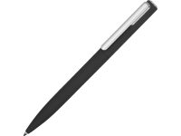 Ручка шариковая пластиковая Bon с покрытием soft touch, черный — 18571.07_2, изображение 1