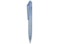 Ручка шариковая из переработаных PET бутылок, голубой, изображение 3