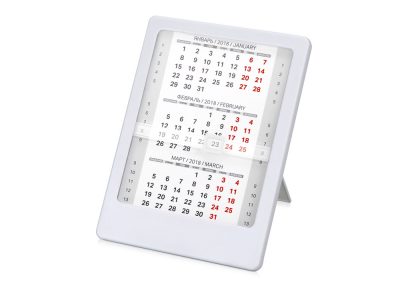 Календарь Офисный помощник, белый, изображение 1