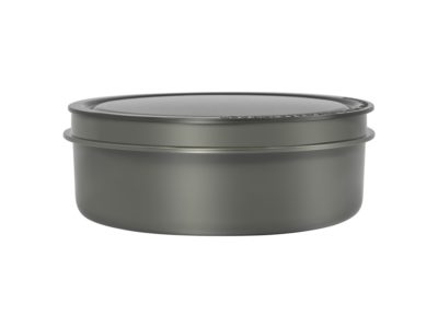 Термос из нерж.стали с пластиковыми контейнерами и ложкой тм THERMOS JBG-1800 Food Jar 1.8L, серый, изображение 7