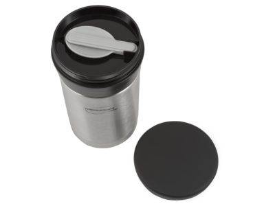 Термос из нерж. стали для еды тм ThermoCafe DFJ-500 food flask, 0.5L, металлический, изображение 2