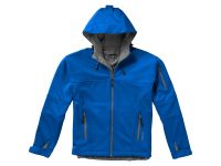 Куртка софтшел Match мужская, небесно-синий/серый, изображение 2