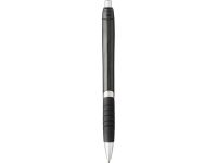 Однотонная шариковая ручка Turbo с резиновой накладкой, черный — 10771300_2, изображение 2