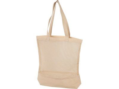 Эко-сумка Maine из сетчатого хлопка, natural, изображение 1