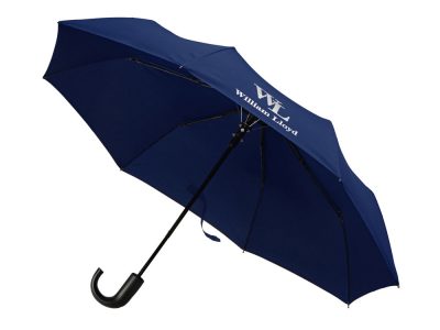 Складной зонт полуавтоматический William Lloyd, синий, изображение 1