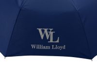 Складной зонт полуавтоматический William Lloyd, синий, изображение 6