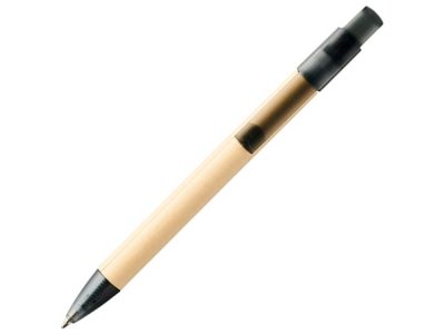 Шариковая ручка Safi из бумаги вторичной переработки, черный — 10758200_2, изображение 1