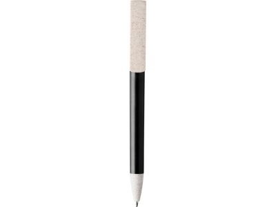 Шариковая ручка и держатель для телефона Medan из пшеничной соломы, черный — 10758600_2, изображение 2