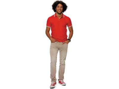 Рубашка поло Erie мужская, красный, изображение 2