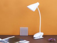 Настольная лампа Rombica LED Clamp, белый, изображение 4