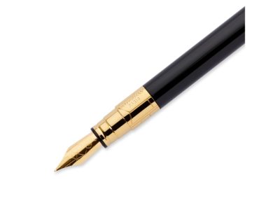 Ручка перьевая Waterman Perspective Black GT F, черный/золотистый — 0830800_2, изображение 3
