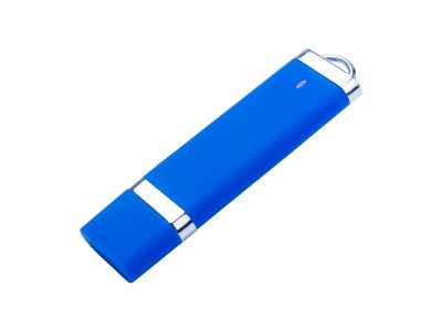 USB-флешка на 2 ГБ с покрытием soft-touch Орландо, синий — 3042.02.2_2, изображение 1