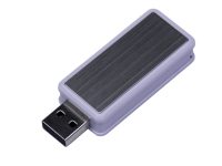 USB-флешка промо на 64 ГБ прямоугольной формы, выдвижной механизм, белый — 6534.64.06_2, изображение 1