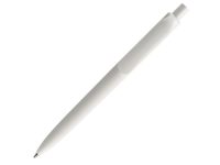 Пластиковая ручка DS8 из переработанного пластика с антибактериальным покрытием, белый, изображение 1
