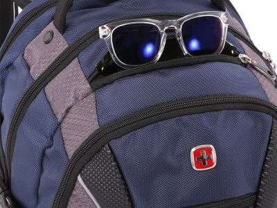 Рюкзак SWISSGEAR, 15, 900D, 35x23x48 см, 39 л, синий/серый, изображение 4