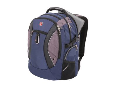 Рюкзак SWISSGEAR, 15, 900D, 35x23x48 см, 39 л, синий/серый, изображение 7