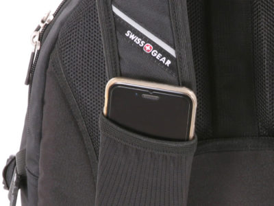 Рюкзак SWISSGEAR, 15,полиэстер 900D/рипстоп, 36x19x47 см, 32 л, черный/синий, изображение 4