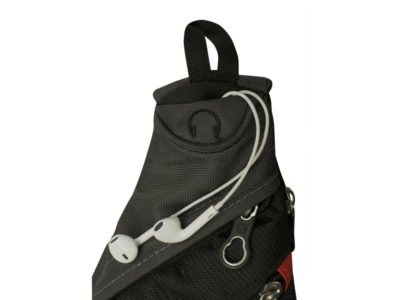 Рюкзак SWISSGEAR с одним плечевым ремнем, 25x15x45 см, 7 л, черный/серый, изображение 3